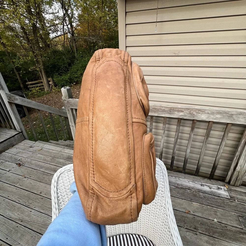 Henri Bendel Lamb Skin Leather Shoulder Bag - Picture 7 of 15